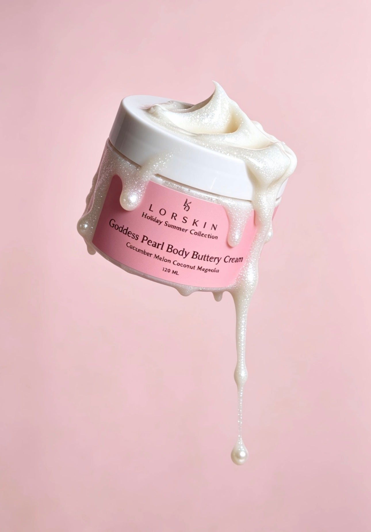 Goddess pearl body buttery cream