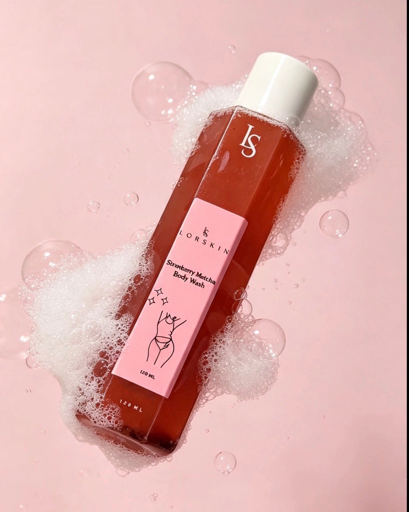 Strawberry matcha Body Wash