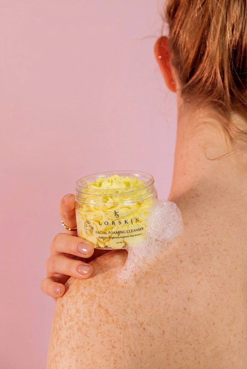 Facial foaming cleanser