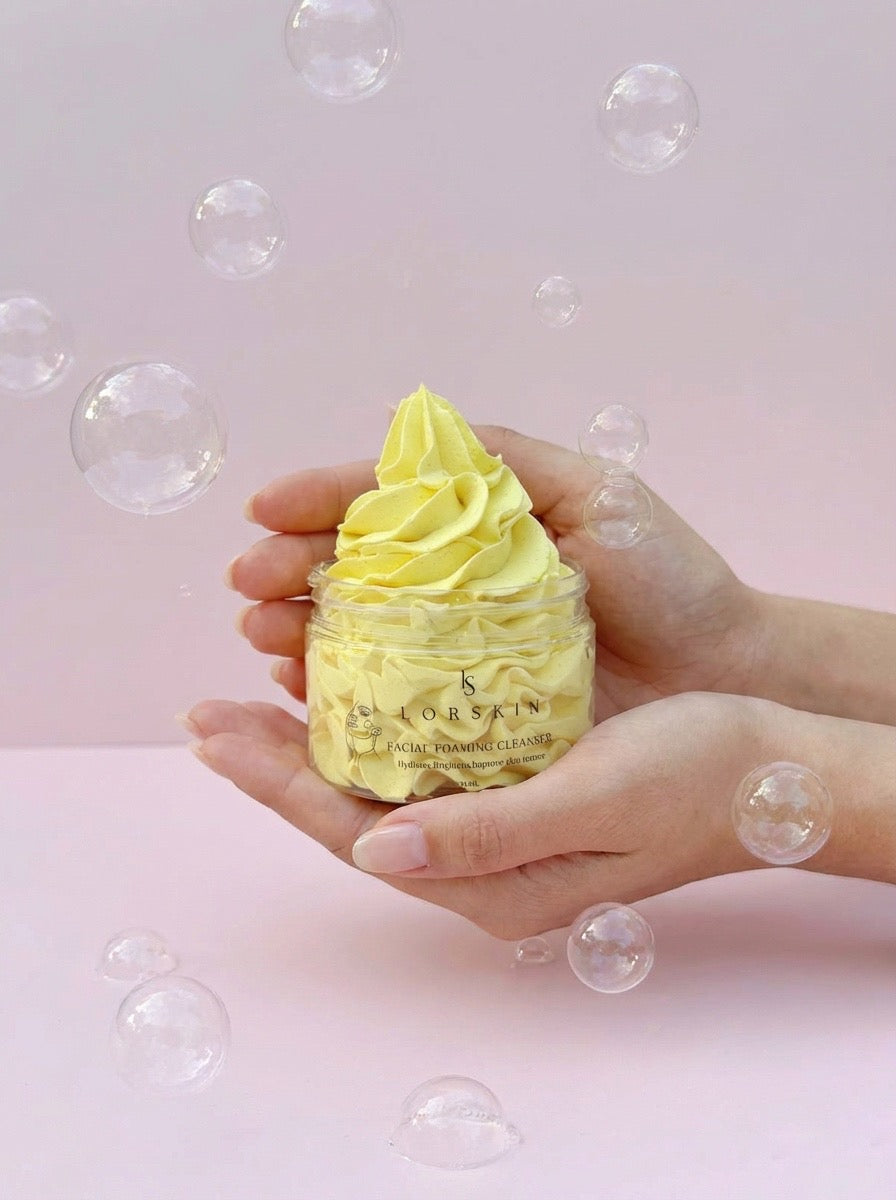 Facial foaming cleanser