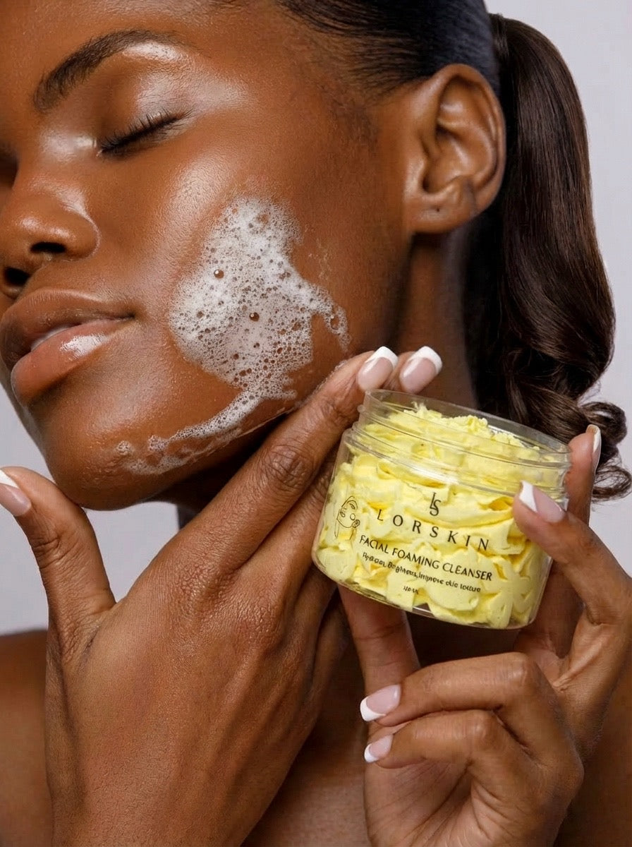 Facial foaming cleanser