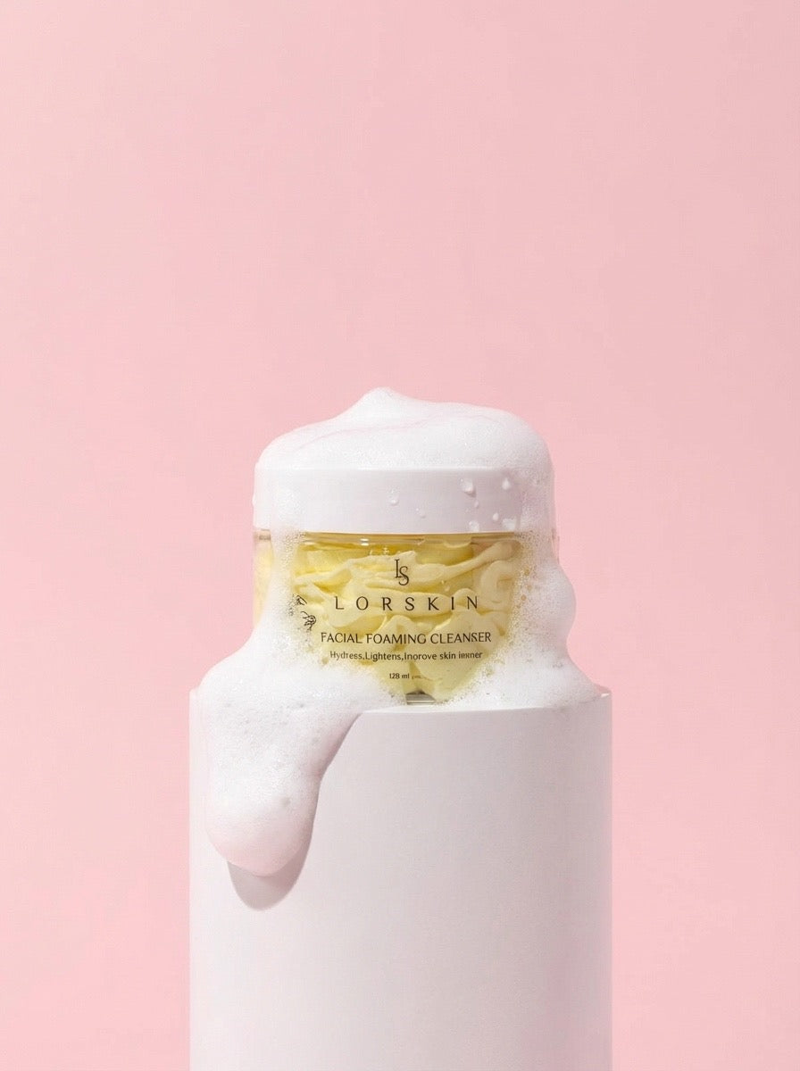 Facial foaming cleanser