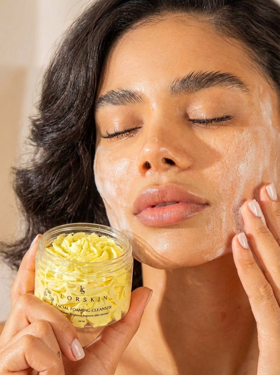 Facial foaming cleanser