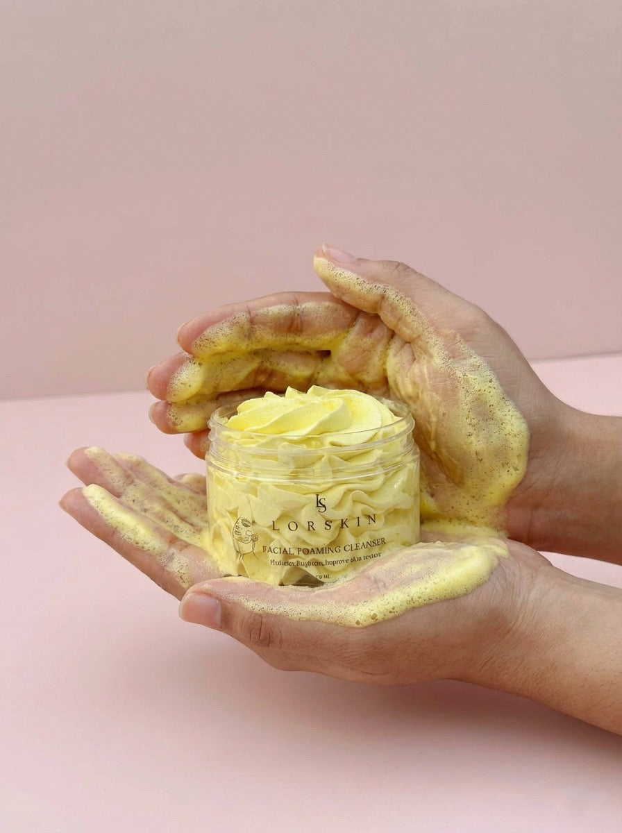 Facial foaming cleanser