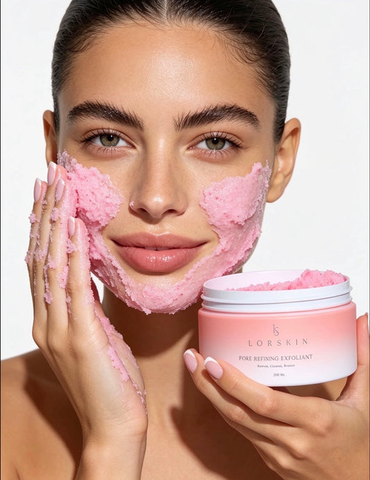 Pore refining exfoliant