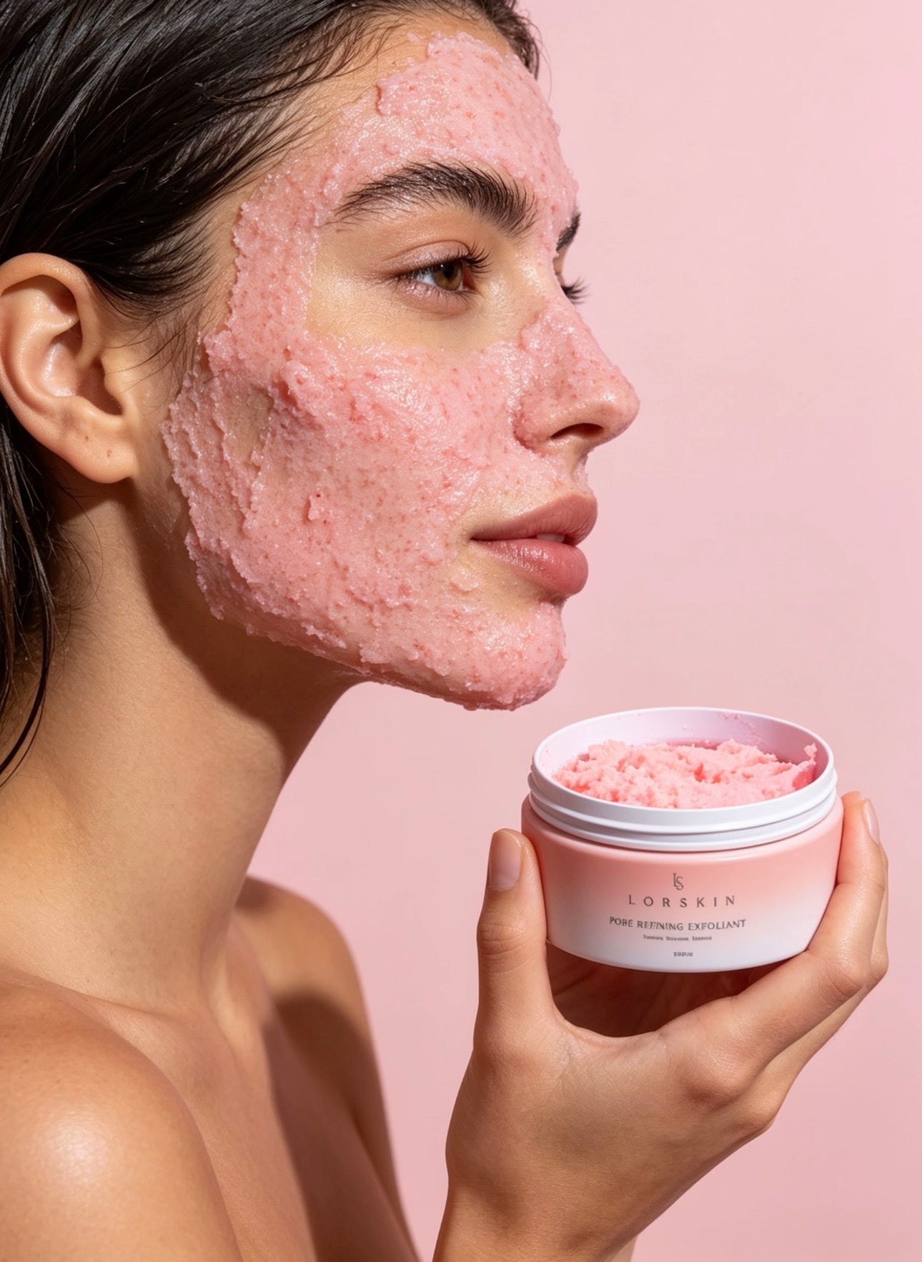 Pore refining exfoliant