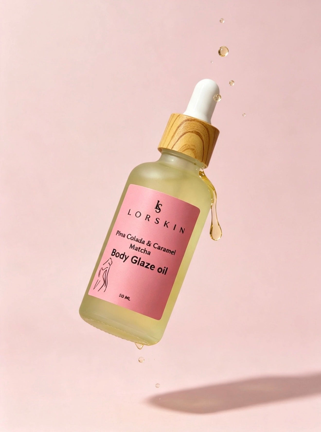 pina colada & Caramel Matcha Body Glaze oil